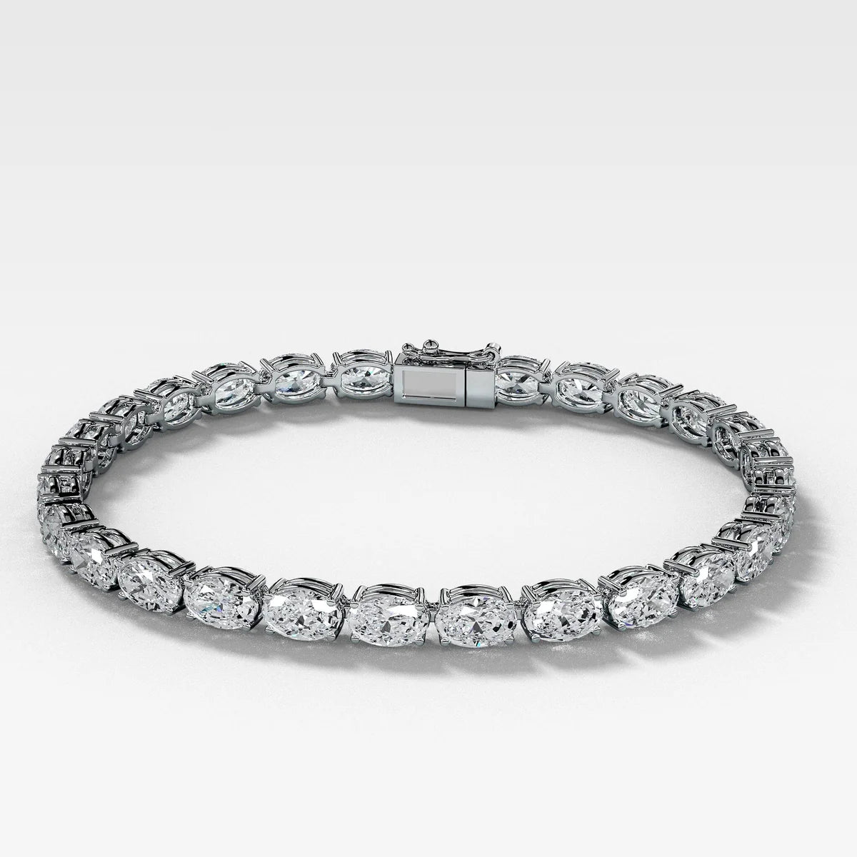 Oval Cut Tennis Bracelet