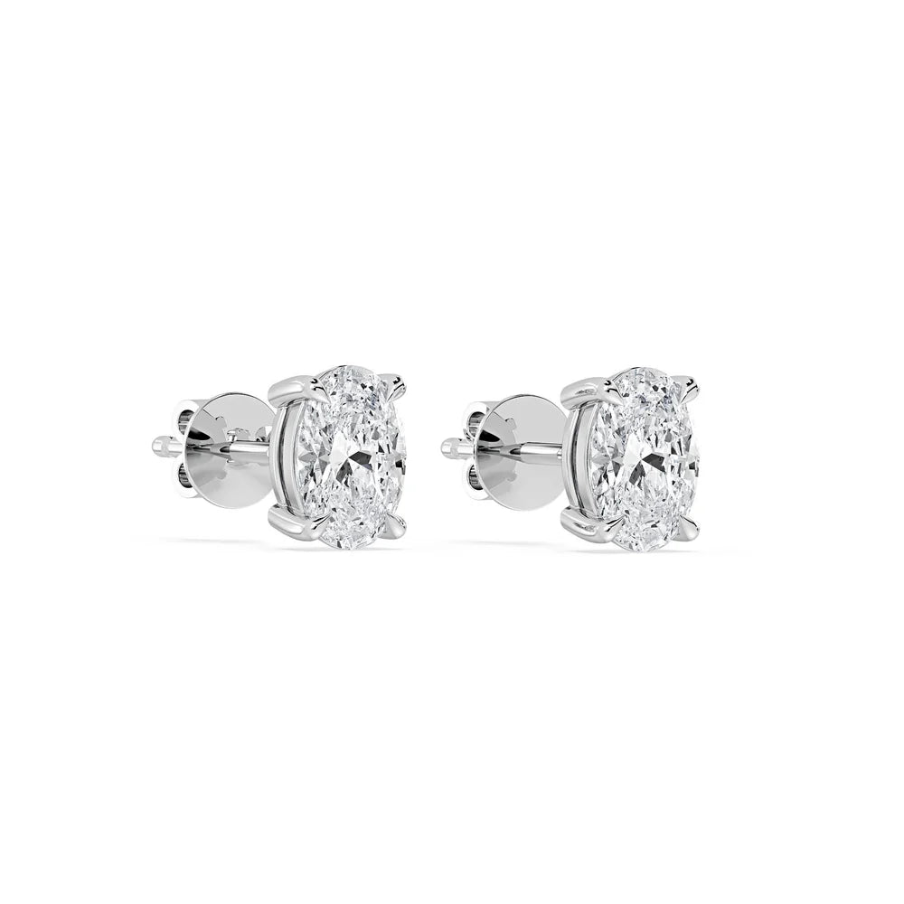 The Allure Oval Diamond Studs