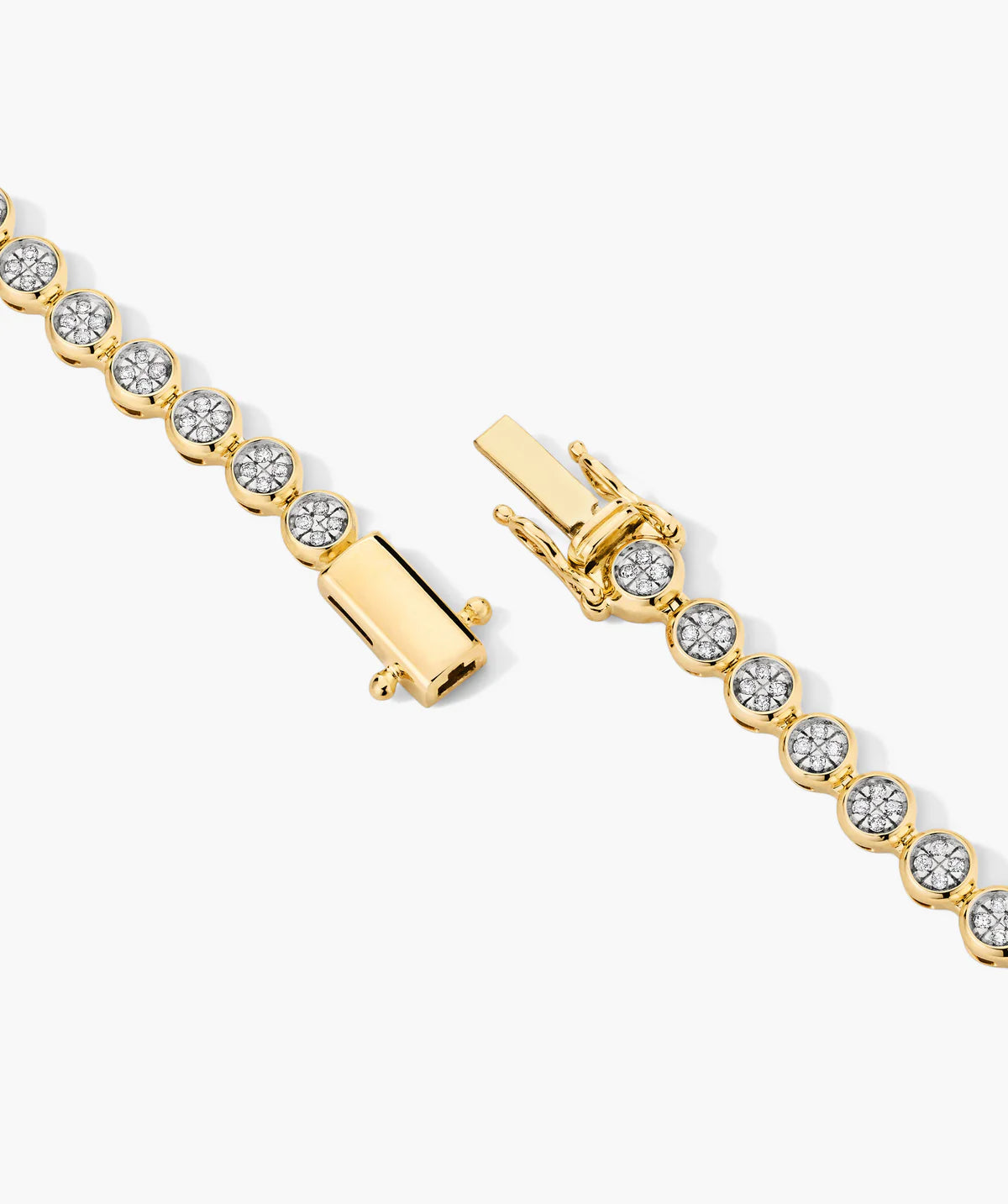 Micro-pave Diamond Riveria Bracelet