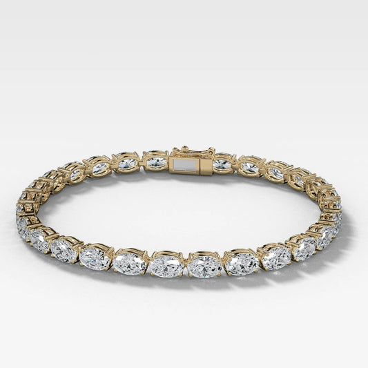 Oval Cut Tennis Bracelet