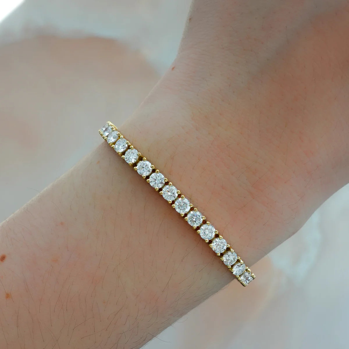 Lab Grown Diamond Tennis Bracelet